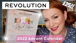 REVOLUTION 12 DAYS OF INDULGENCE BODY MASK 2022 ADVENT CALENDAR UNBOXING