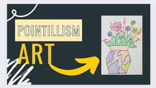 Pointillism Art for beginners | Twinz Together