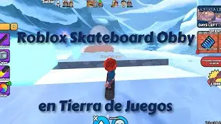 Skateboard Obby Roblox #roblox #gamesroblox #gamergirl #gamer #gamers #skateboarding #parkour