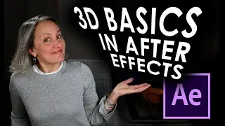 HOW TO CREATE 3D OBJECTS IN ADOBE AFTER EFFECTS - How To Use After Effects 3D - Filmmaking 101