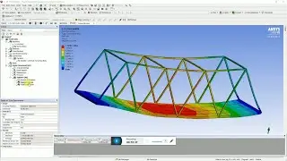Truss Bridge Modelling using ANSYS