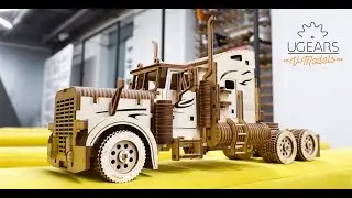 Ugears Heavy Boy Truck VM-03 Mechanical Model Kit Assembly Instructions Video - 1