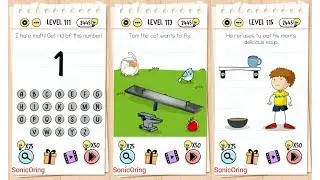 Brain Test Level 111 112 113 114 115 Walkthrough