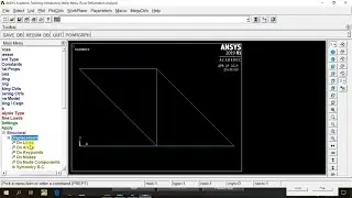 Truss analysis using Ansys APDL