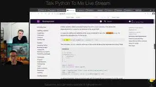 uv: the unified packaging release - Talk Python Live Stream