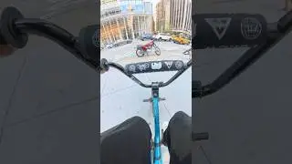 BMX Motorcycle Hop in NYC #bmx #bike