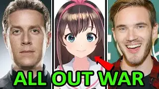 The YouTube Community Has Declared WAR | Pewdiepie, The Game Awards, Kizuna Ai NFT, Totally Not Mark