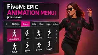 [Standalone] Animation Menu (Fivem Eyes Store)