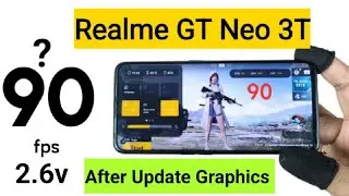 Realme GT Neo 3T PUBG 90fps After Update Support Test 🔥🔥🔥