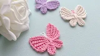 🥰🦋 Got all my friends hooked! EASY & QUICK Crochet Idea of Leftover Yarn for 100% Beginners