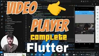 How to play video in Flutter App | Video player in flutter app | video player | video in flutter |