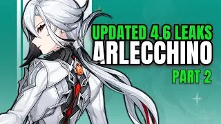 All the LEAKS we know about Arlecchino PART 2 - Genshin 4.6