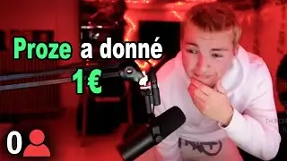 Je donne 1€ à des Streamers avec 0 Viewers