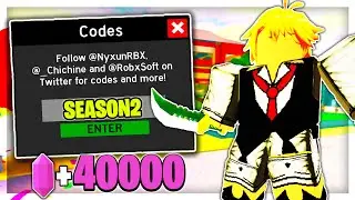 ALL 17 NEW SEASON 2 ANIME FIGHTING SIMULATOR CODES! - Anime Fighting Simulator Update (Roblox)