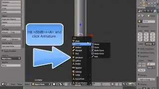 Blender: How to add and use armature!