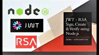 JWT RSA signing and verify in Node.js using RSA Public/Private Key Pairs