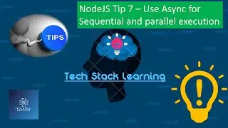 NodeJs Tip 7  - Use Async - Top Tips and Tricks for Clean and Efficient Code #tip #codingtips
