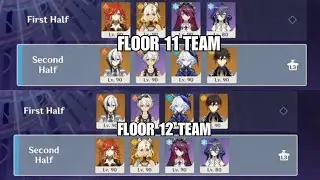 New 5.3 Spiral Abyss Floor 11 & 12 - Genshin Impact PS5 | January 16, 2025
