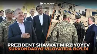 Mashinadagi prezident. O'zbekiston kim tomonda? - Surxondaryo tashrifi