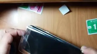 Стекло на телефон Как Наклеить. Наклеить защитное 3D стекло своими руками легко. Samsung S7 EDGE