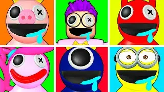 UNLOCKING SECRET ROBLOX RAINBOW FRIENDS MORPHS!? (ALL NEW SKINS UNLOCKED!)