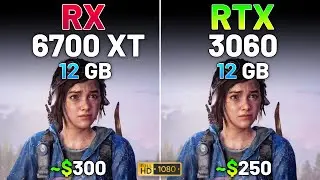RX 6700 XT vs RTX 3060 - Test in 12 Games in 2024