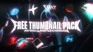 15GB+ free THUMBNAILS design material pack | thumbnail material pack | Thumbnail Pack Giveaway