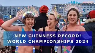 Our Guinness World Record! Winter Swimming World Championships 2024, Tallinn