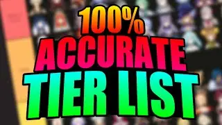 The 100% Accurate Genshin Impact Tier List