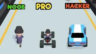NOOB vs PRO vs HACKER - Build Your car game