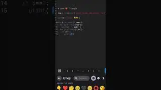 Triangle Love | Pattern Python Program | Send This to Friends 