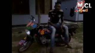 Haji Mwinyi ajidai ya bodaboda yake