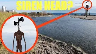 (omfg) you will not believe what my drone caught on camera! // Real Life Siren Head Sighting!!