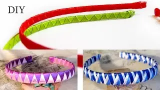How to Make Ribbon Woven Headband