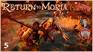 Exploring Moria - Will We Survive the Orcs? [LOTR: Return To Moria CO-OP Ep. 5]