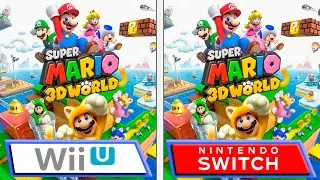 Super Mario 3D World | Switch VS Wii U | Graphics Comparison & FPS
