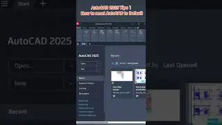 How to reset AutoCAD to Default 