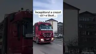 Începătorul a crezut că l-a lăsat..  