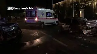 Смертельное ДТП на Бердянской косе - видеокамера зафиксировала момент жуткой аварии