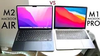 M2 MacBook Air M1 MacBook Pro! (Comparison) (Review)