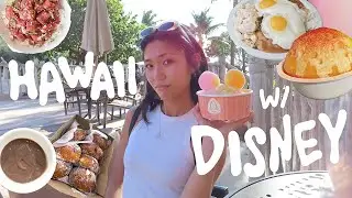 3 days of food in hawaii (moana 2 premiere! disney hotel! first work trip!) | travel diaries