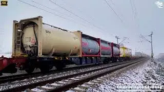 4K: TOP Züge video | Züge am Haptbahnhof Emmendingen | lange Güterzüge | Taurus Lokomotiven