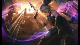 League of legends Una Akali por Oro