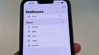 How to delete all Junk and Trash in Mailboxes on iPhone iOS17