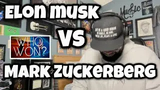 Elon Musk vs Mark Zuckerberg - Epic Rap Battles Of History | REACTION