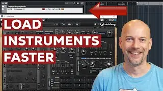 Load instruments faster in Cubase