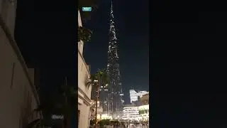 Dubai's Burj Khalifa transforms into the world's tallest Christmas tree
