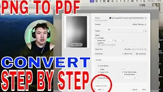 ✅  How To Convert PNG File To PDF On Mac 🔴