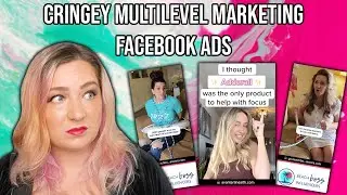 CRINGEY MULTILEVEL MARKETING FACEBOOK ADS | PROBLEMATIC SUPPLEMENT AD