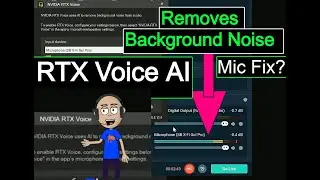 BEST Background NOISE removal by NVIDIA Voice AI software